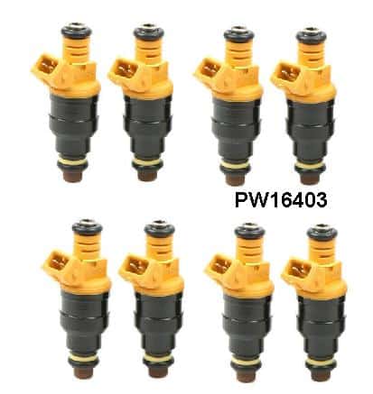 Fuel Injector Set: 85-90 V8 5.7ltr V8 Tuned Port Injection